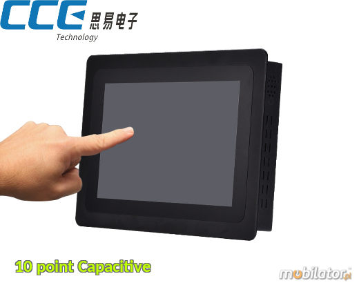 MTouch Operatorski Panel Przemyslowy MobiBOX IP65 Fanless 1900 12.1 Komputer panelowy Panel PC  Przemysłowy komputer panelowy Ekran rezystancyjny 5 wire resistive wyświetlacz 12.1 cali mobilator.pl New Portable Devices Windows RS-232 COM VGA HDMI Intel Celeron 