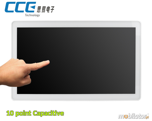 Operatorski Panel Przemyslowy IP65 Fanless Komputer panelowy Panel PC  Przemysłowy komputer panelowy Ekran rezystancyjny 5 wire resistive wyświetlacz 27 cali mobilator.pl New Portable Devices Android RS-232