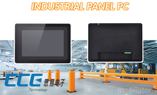 CCETouch Operatorski Panel Przemyslowy MobiBOX IP65 Fanless 1900 12.1 Komputer panelowy Panel PC  Przemysłowy komputer panelowy Ekran rezystancyjny 5 wire resistive wyświetlacz 12.1 cali mobilator.pl New Portable Devices Windows RS-232 COM VGA HDMI Intel Celeron 