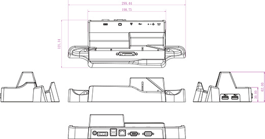 winmate m101b stacja dokująca