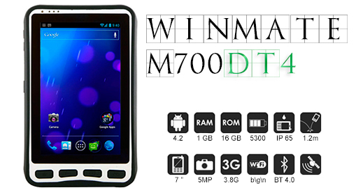 winmate m700dt4 industrial rugged przemysłowy