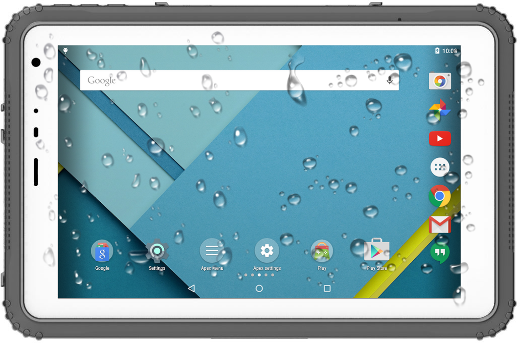 waterproof dustproof industrial rugged durable tablet NFC 4G android 5.1 military IP65 MIL-STD 810G