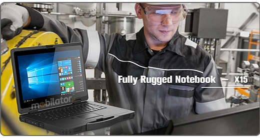 Computer Industry Fanless notebook  Emdoor X15 new design look mobilator fast lan rj45