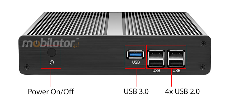 Computer Industry Fanless MiniPC  MiniPC yBOX - X34 i7 new design look mobilator fast lan rj45