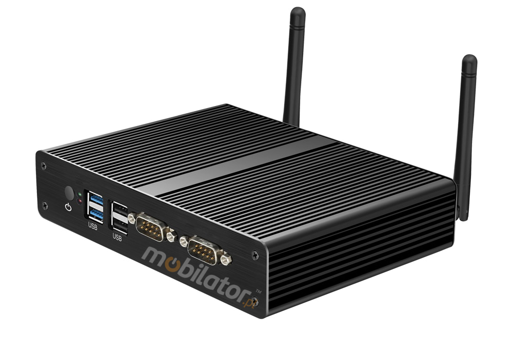 Computer Industry Fanless MiniPC  MiniPC yBOX - X34 (2x LAN, 2x COM) rs 232 new design look mobilator fast lan rj45