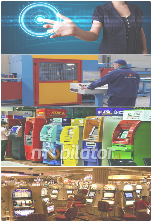 MTouch Operatorski Panel Przemyslowy Fanless MobiBOX IP65 J1900 17 Komputer panelowy Panel PC  Przemysłowy komputer panelowy Ekran rezystancyjny 5 wire resistive wyświetlacz 17 cali mobilator.pl New Portable Devices Windows RS-232 COM VGA HDMI Intel Celeron 