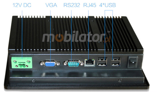 przemysłowy panel operatorski panel PC komputer przemysłowy odporny wodoodporny pyłoodporny wstrząsoodporny wzmocniony IP65 wifi