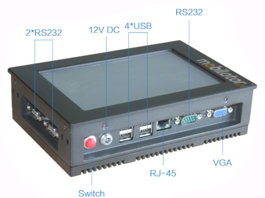 industrial panel operator panel PC industrial computer rugged waterproof dustproof schockproof resistant IP65 wifi