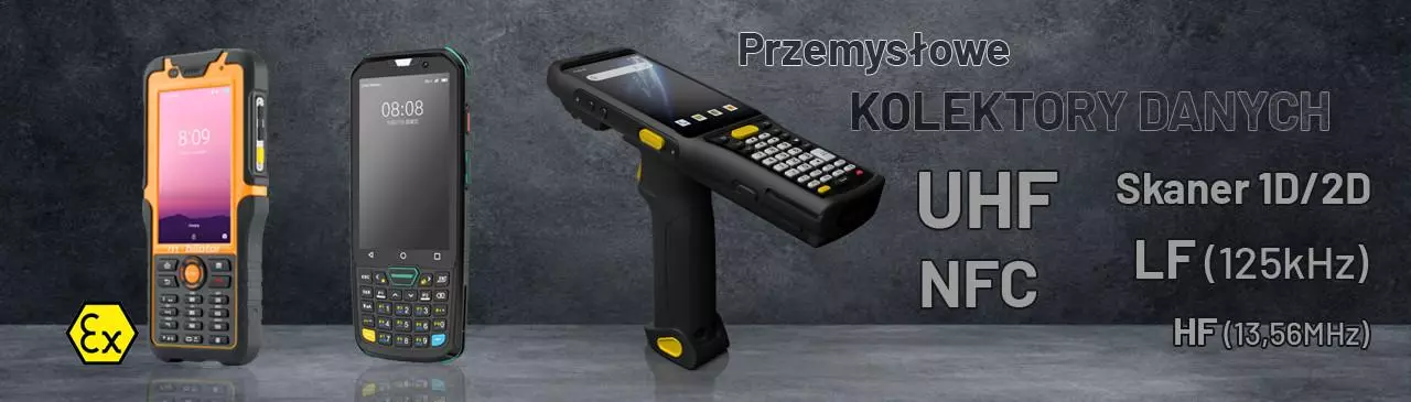 Wytrzymałe kolektory danych z certyfikatem ATEX