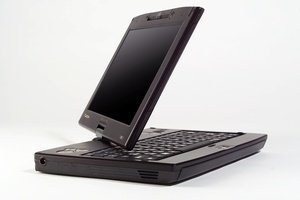 UMPC - Flybook V5 HSDPA srebrny/czar.
