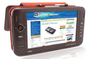 Viliv S5 - Skórzane etui 