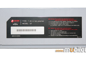 Viliv S7 - Bateria standardowa