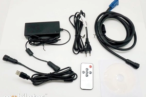 Metalowy monitor dotykowy do hali produkcyjnej