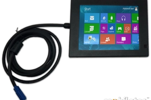 Ergonomiczny monitor dotykowy do przemysłu