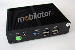 3 sztuki Przemysłowy Fanless MiniPC mBOX Nuc M180 v.3