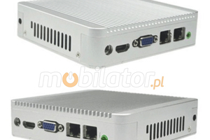 3 sztuki Przemysłowy Fanless MiniPC mBOX Nuc Q100S-02 v.1
