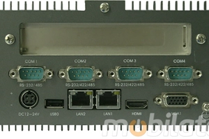 Fanless Industrial Computer MiniPC moBOX-525P1 (PCI) v.2