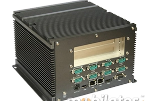 Fanless Industrial Computer MiniPC moBOX-525P2 (2xPCI) v.3