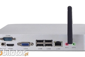 Komputer Przemysłowy Fanless MiniPC nBOX-L19-X BAREBONE