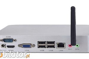 Komputer Przemysłowy Fanless MiniPC nBOX-X26-I3 BAREBONE