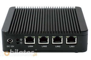 Przemysłowy Komputer Fanless MiniPC Nuc IBOX-501 N10-A v.3