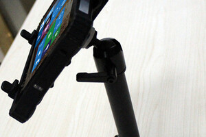 MobiPad EM-I12W/I12A - Uchwyt samochodowy (Aluminiowy - długi)