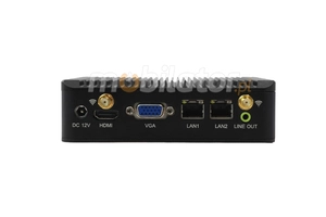 Industrial Computer Fanless MiniPC Nuc IBOX-501 N6 v.3