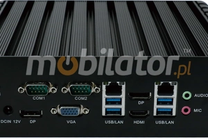 Przemysłowy Komputer Fanless MiniPC IBOX-QM87 i3 (LPT i GPIO) v.4