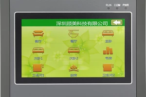 Panel przemysłowy do sterowania maszynami