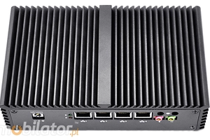 Komputer Przemysłowy Fanless MiniPC mBOX Nuc Q310G4 v.2