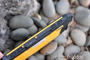 Tablet przemysłowy dla pracowników terenowych Wytrzymały energooszczędny  odporny na wysokie temperatury MobiPad P110