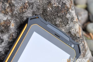 Tablet na wózek widłowy o wzmocnionej konstrukcji  Wytrzymały energooszczędny Odporny na pył i wodę MobiPad P110 