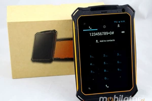 Przemysłowy tablet o wzmocnionej konstrukcji Dotykowy tablet odporny na niskie i wysokie temperatury z normą pyłoszczelności  MobiPad P110