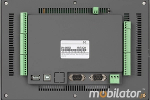 Przemysłowy panel hmi z GPIO