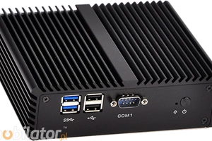 Komputer Przemysłowy Fanless MiniPC mBOX Nuc Q410P v.5
