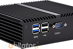 Komputer Przemysłowy Fanless MiniPC mBOX Nuc Q410P v.6