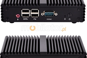 Przemysłowy Fanless MiniPC mBOX Nuc Q107S-01 v.1