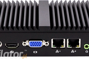 Przemysłowy Fanless MiniPC mBOX Nuc Q107S-01 v.2