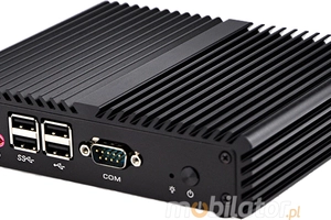 Przemysłowy Fanless MiniPC mBOX Nuc Q107S-01 v.2