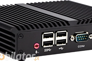 Przemysłowy Fanless MiniPC mBOX Nuc Q107S-01 v.4