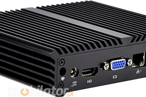 Przemysłowy Fanless MiniPC mBOX Nuc Q107S-01 v.4