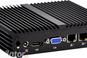 Przemysłowy Fanless MiniPC mBOX Nuc Q107S-01 v.4