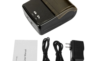 Przenośna mini drukarka paragonów