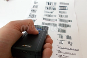 MobiScan 77281D - mini czytnik kodów kreskowych 1D Laser - Bluetooth