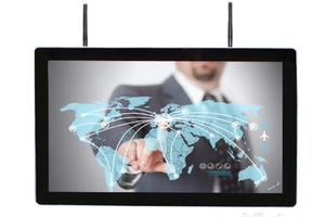 Monitor reklamowy do stref gastronomicznych