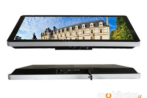 Wyświetlacz reklamowy do pojazdów komunikacji miejskiej