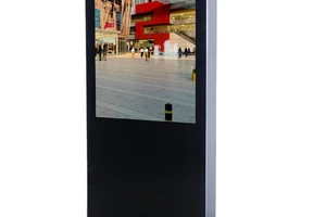 Monitor reklamowy o dużym kontraście