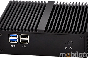 Computer Industrial Fanless MiniPC mBOX Nuc Q410S v.1