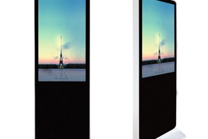 Monitor reklamowy o dużym kontraście