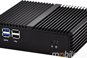Computer Industrial Fanless MiniPC mBOX Nuc Q150S v.Barebone